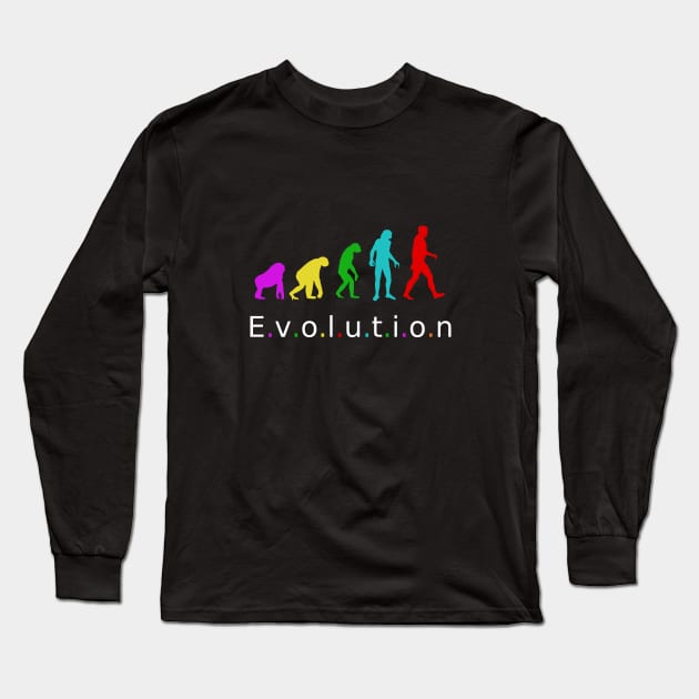 Evolution Long Sleeve T-Shirt by cypryanus